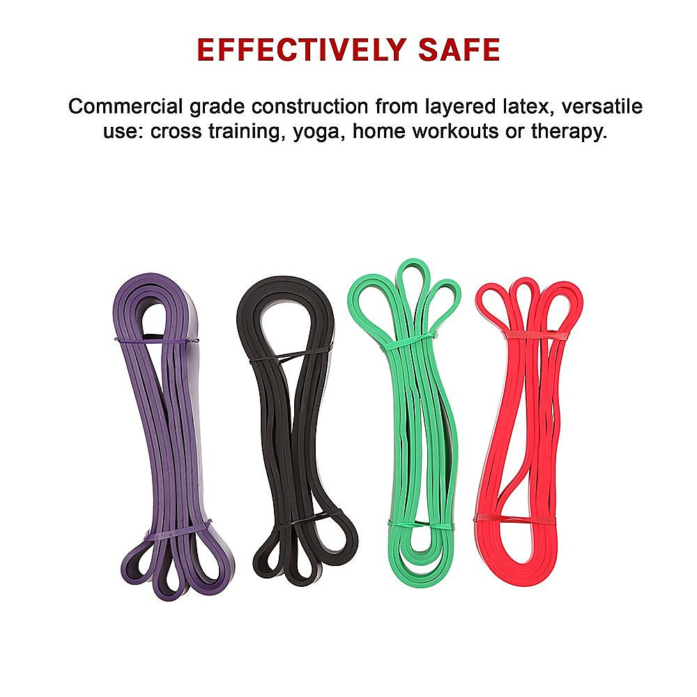 Super Resistance Loop Band Workout Set V63-783425