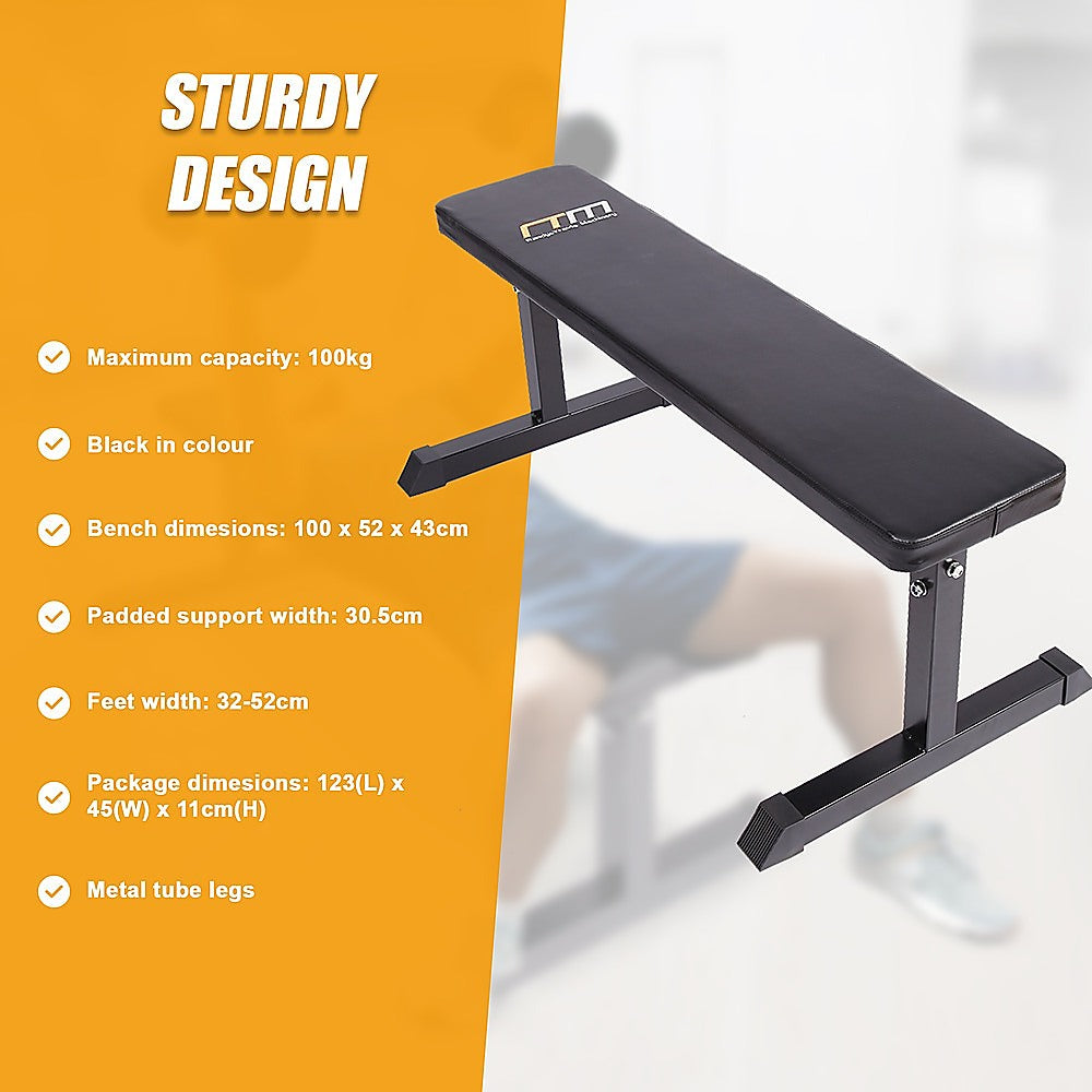 Weights Flat Bench Press Home Gym V63-783445