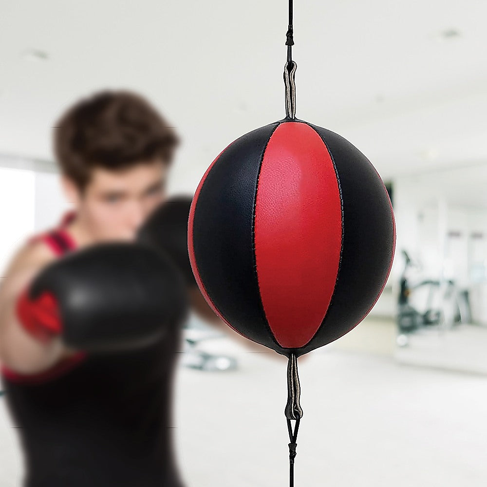 Floor to Ceiling Ball Boxing Punching Bag - Speed Reaction Training Equipment V63-783455