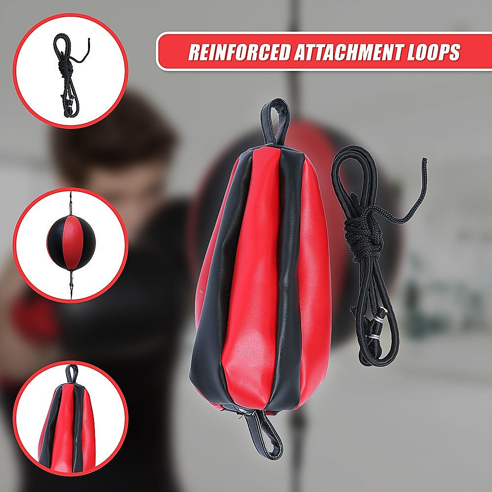Floor to Ceiling Ball Boxing Punching Bag - Speed Reaction Training Equipment V63-783455