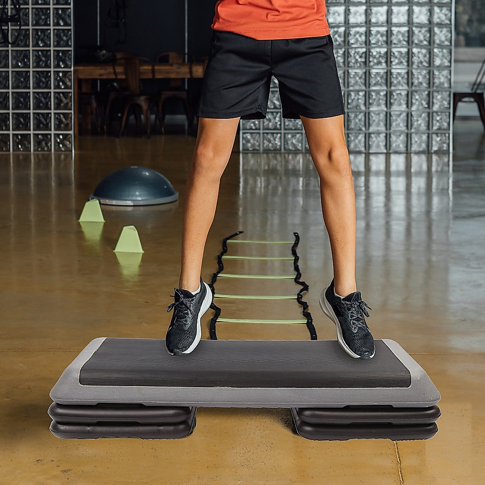 Aerobic Workout 4 Block Bench Step V63-783475