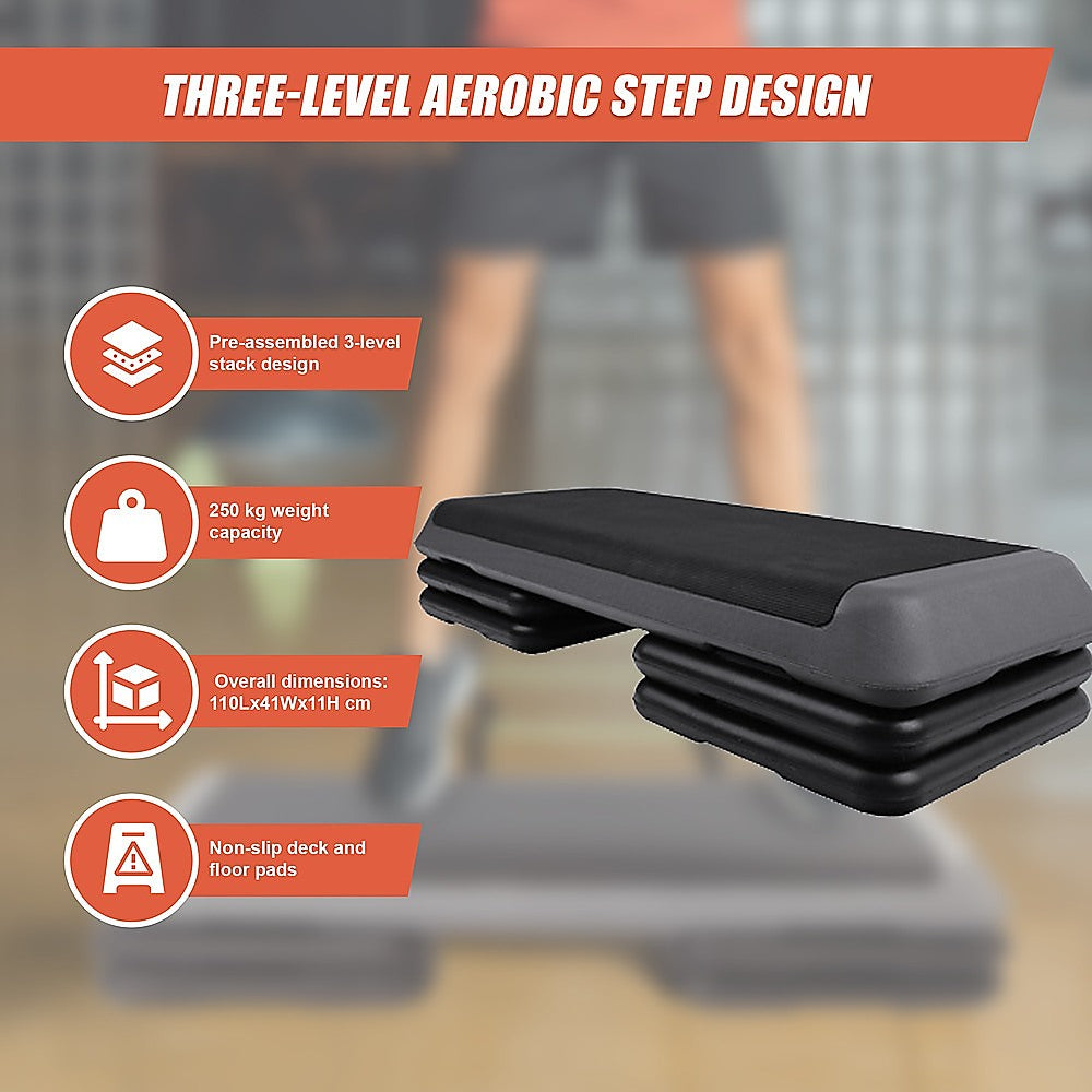 Aerobic Workout 4 Block Bench Step V63-783475