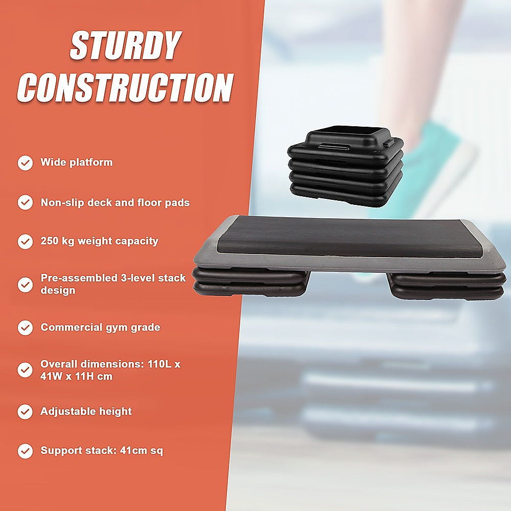 Aerobic Workout 4 Block Bench Step V63-783475