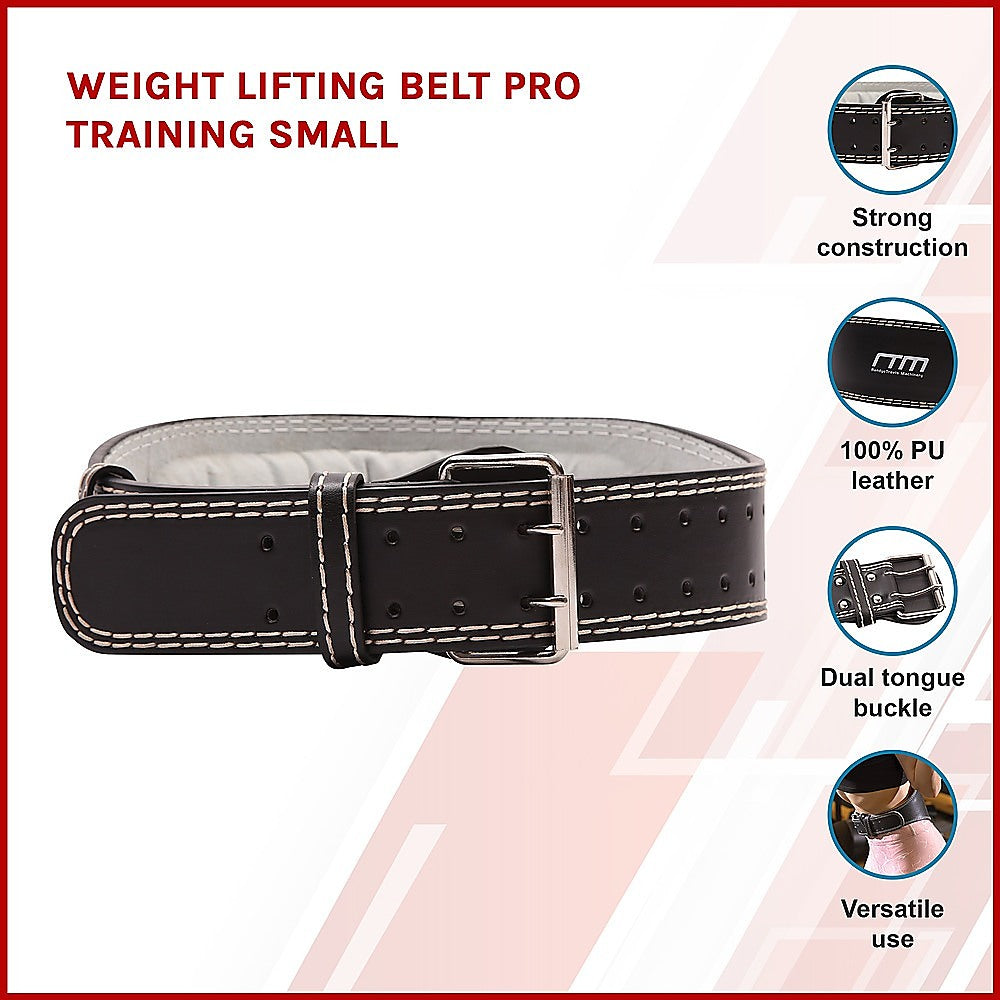 Weight Lifting Belt Pro Training Small Size