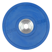 20KG PRO Olympic Rubber Bumper Weight Plate V63-783795