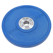 20KG PRO Olympic Rubber Bumper Weight Plate V63-783795