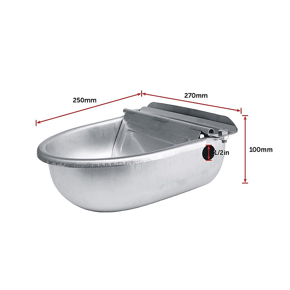 Automatic Water Trough Stainless Steel 304 Bowl V63-783935