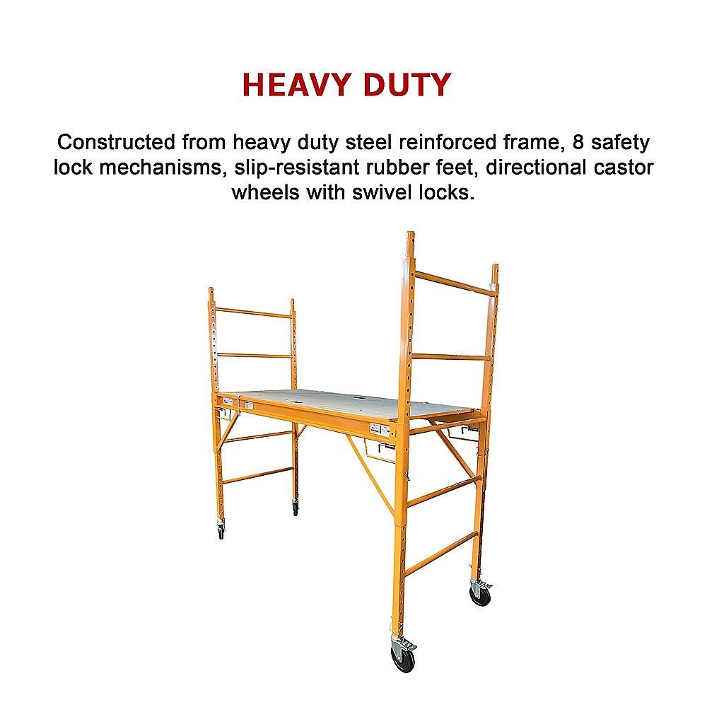 Mobile Safety High Scaffold / Ladder Tool -450KG V63-784