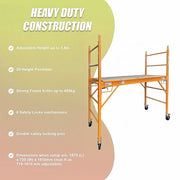 Mobile Safety High Scaffold / Ladder Tool -450KG V63-784