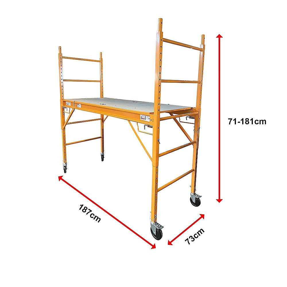 Mobile Safety High Scaffold / Ladder Tool -450KG V63-784