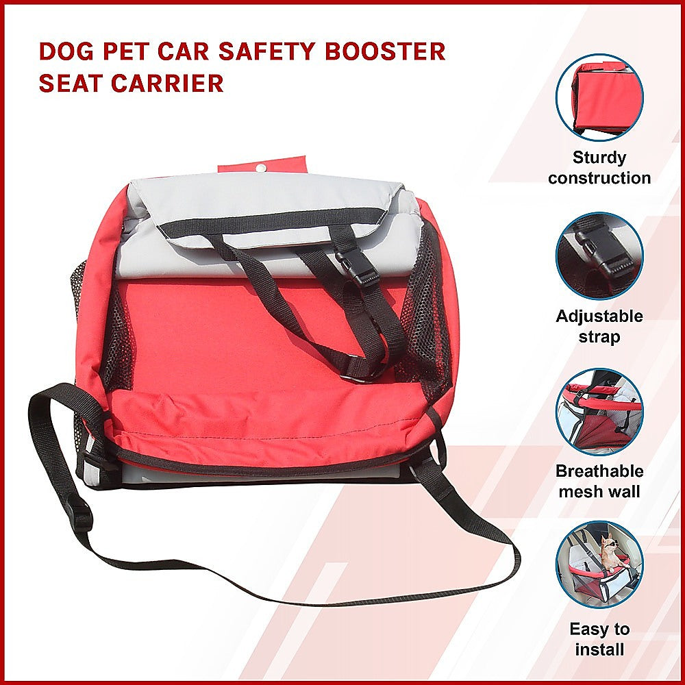 Dog Pet Car Safety Booster Seat Carrier V63-784245