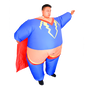 Super Hero Fancy Dress Inflatable Suit - Fan Operated Costume V63-784285