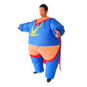 Super Hero Fancy Dress Inflatable Suit - Fan Operated Costume V63-784285