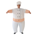 CHEF Fancy Dress Inflatable Suit -Fan Operated Costume V63-784295
