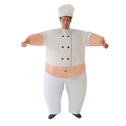 CHEF Fancy Dress Inflatable Suit -Fan Operated Costume V63-784295