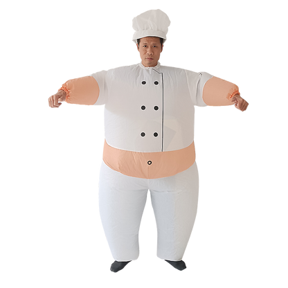 CHEF Fancy Dress Inflatable Suit -Fan Operated Costume V63-784295