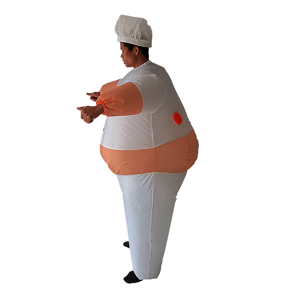 CHEF Fancy Dress Inflatable Suit -Fan Operated Costume V63-784295