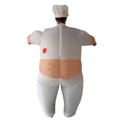 CHEF Fancy Dress Inflatable Suit -Fan Operated Costume V63-784295