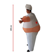 CHEF Fancy Dress Inflatable Suit -Fan Operated Costume V63-784295