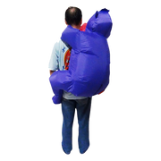 GORILLA Fancy Dress Inflatable Suit -Fan Operated Costume V63-784335