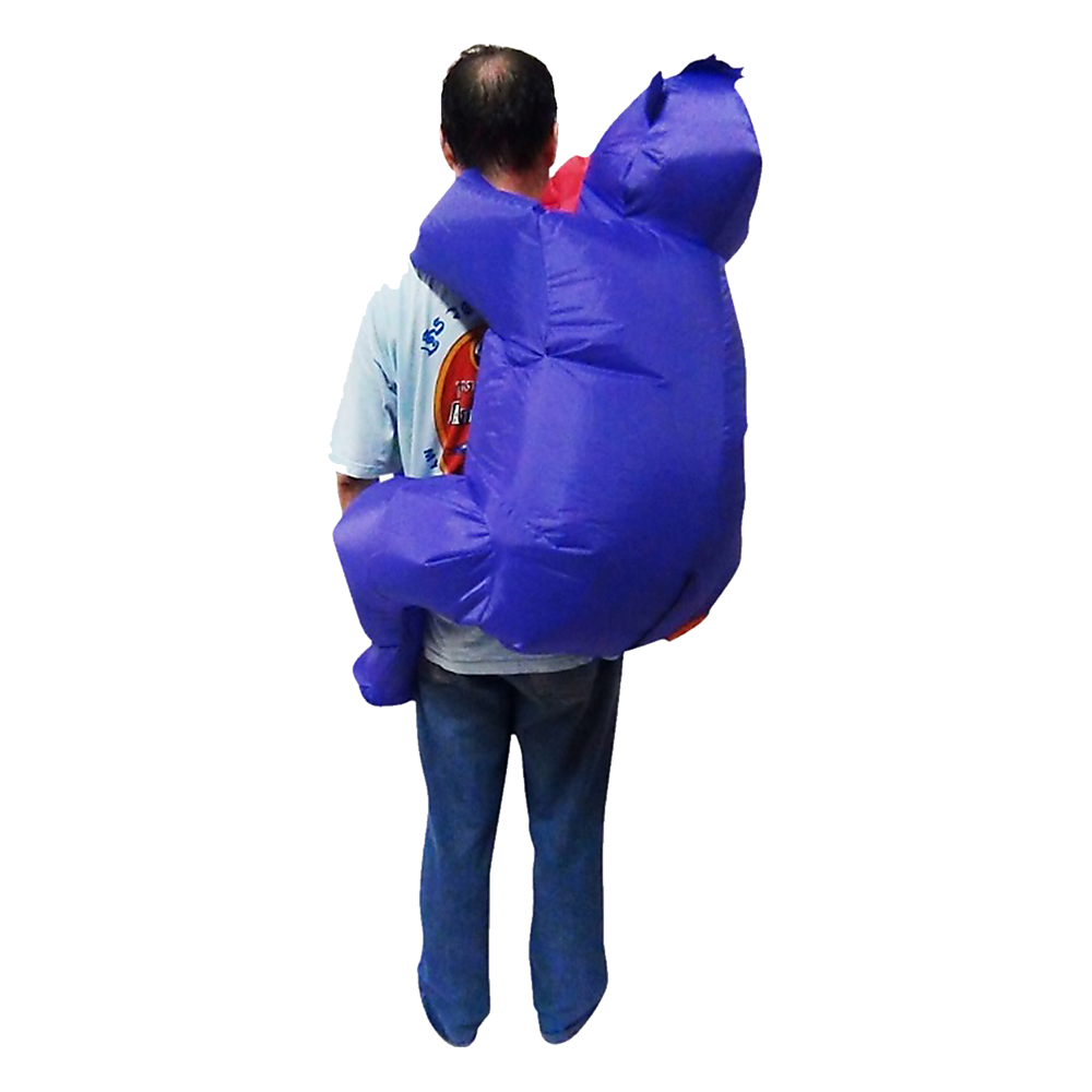 GORILLA Fancy Dress Inflatable Suit -Fan Operated Costume V63-784335