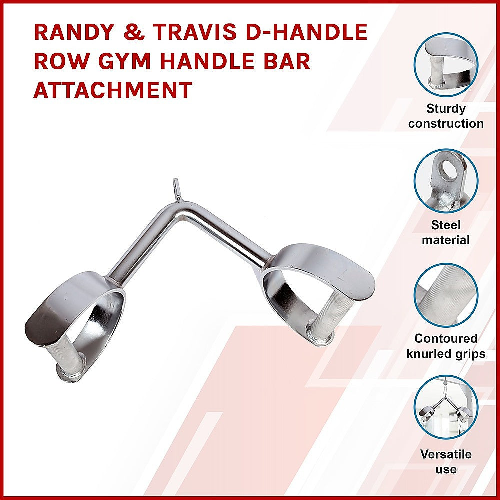 Randy & Travis D-Handle Row Gym Handle Bar Attachment V63-784735