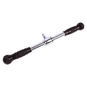 Randy & Travis Rubber Coated Solid Straight Bar Attachment for Cable Machines V63-784745