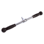 Randy & Travis Rubber Coated Solid Straight Bar Attachment for Cable Machines V63-784745
