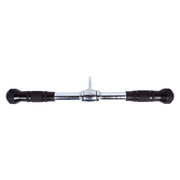 Randy & Travis Rubber Coated Solid Straight Bar Attachment for Cable Machines V63-784745