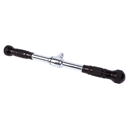 Randy & Travis Rubber Coated Solid Straight Bar Attachment for Cable Machines V63-784745