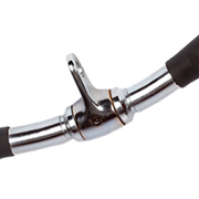 Randy & Travis Rubber-Coated Revolving Curl Row Bar Attachment for Gyms V63-784795