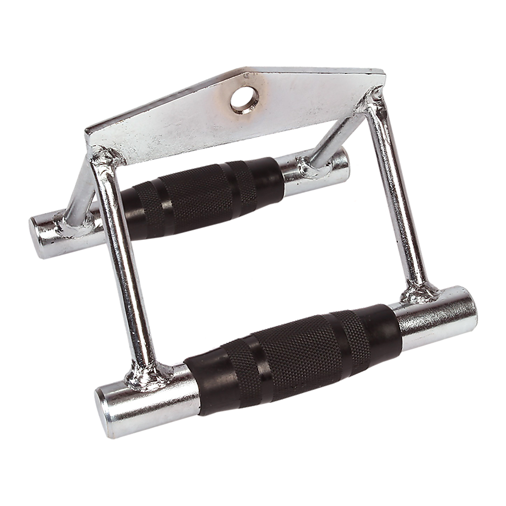 Rubber-Coated Close Grip Triangle Attachment for Lat Pulldown V63-784815