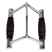Rubber-Coated Close Grip Triangle Attachment for Lat Pulldown V63-784815