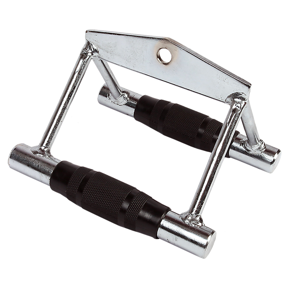 Rubber-Coated Close Grip Triangle Attachment for Lat Pulldown V63-784815