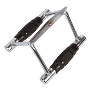 Rubber-Coated Close Grip Triangle Attachment for Lat Pulldown V63-784815