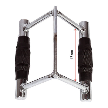 Rubber-Coated Close Grip Triangle Attachment for Lat Pulldown V63-784815