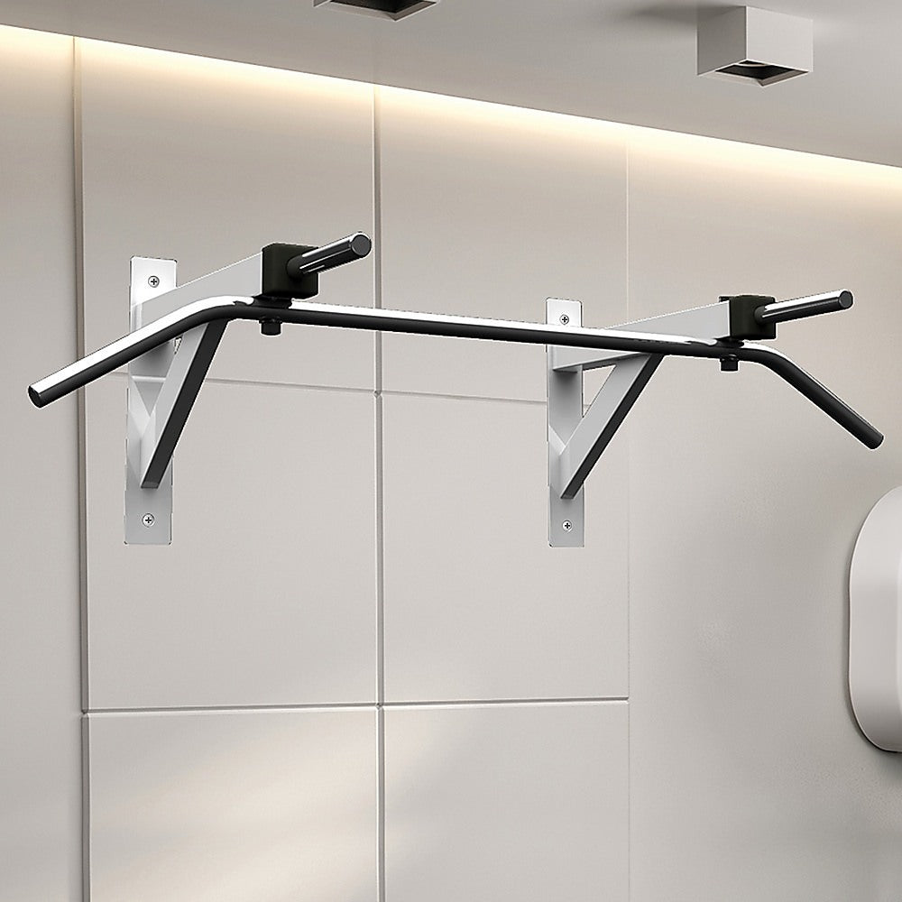 Wall Mounted Chin Up Pull Up Bar - Heavy Duty Home Gym Strength Training V63-784845