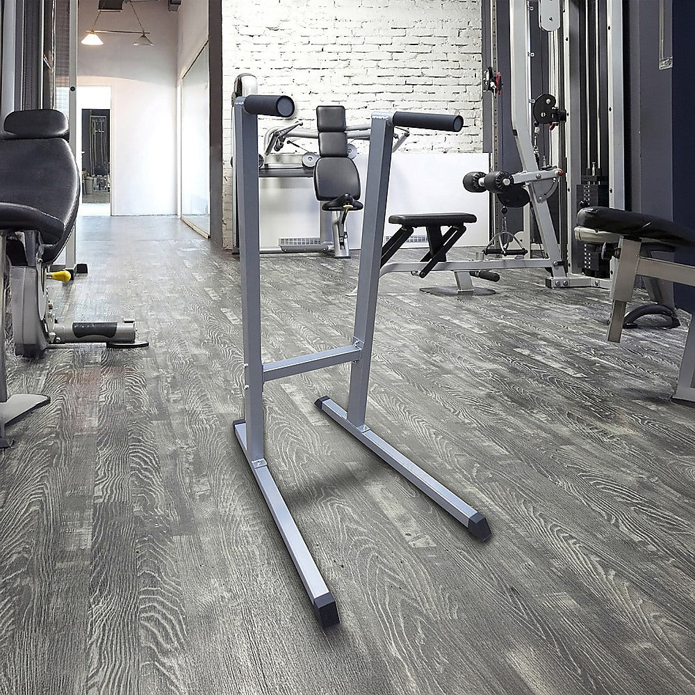 Solid Dip Station Power Tower for Home Gym Strength Training Upper Body Workouts V63-784855