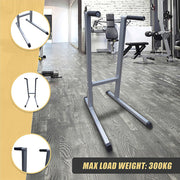 Solid Dip Station Power Tower for Home Gym Strength Training Upper Body Workouts V63-784855