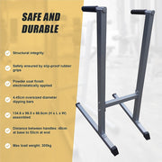 Solid Dip Station Power Tower for Home Gym Strength Training Upper Body Workouts V63-784855