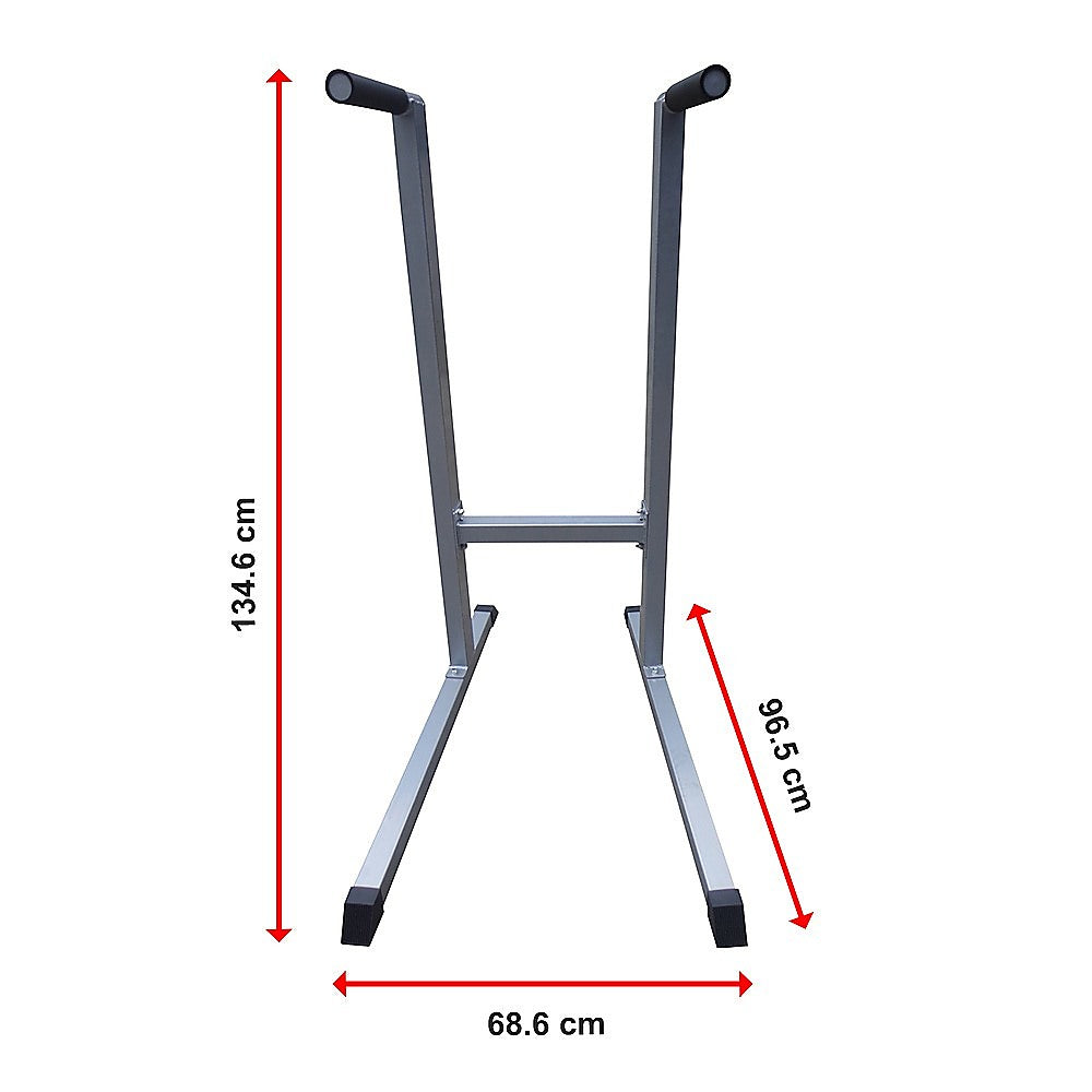 Solid Dip Station Power Tower for Home Gym Strength Training Upper Body Workouts V63-784855