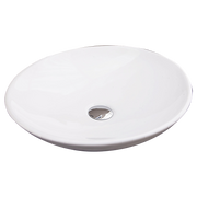 Bathroom Ceramic Oval Above Countertop Basin for Vanity V63-784985