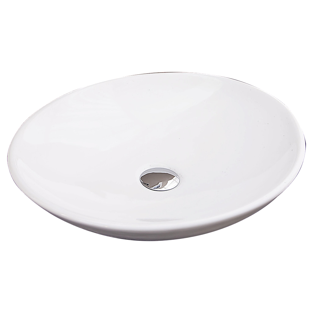 Bathroom Ceramic Oval Above Countertop Basin for Vanity V63-784985