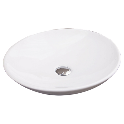 Bathroom Ceramic Oval Above Countertop Basin for Vanity V63-784985