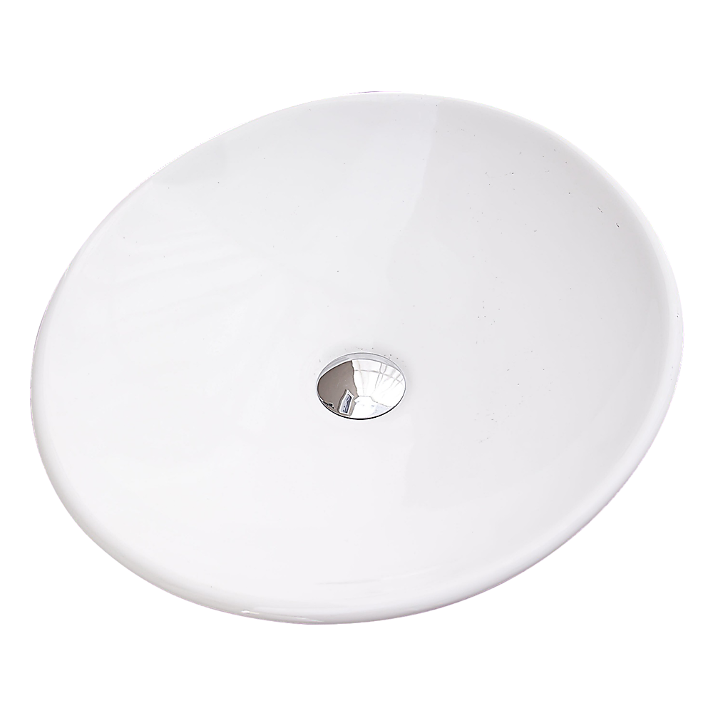 Bathroom Ceramic Oval Above Countertop Basin for Vanity V63-784985