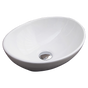 Above Counter Bathroom Vanity Oval Ceramic Basin V63-784995