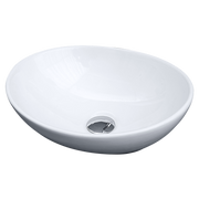 Above Counter Bathroom Vanity Oval Ceramic Basin V63-784995