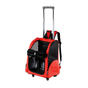 Dog Pet Safety Transport Carrier Backpack Trolley V63-793955