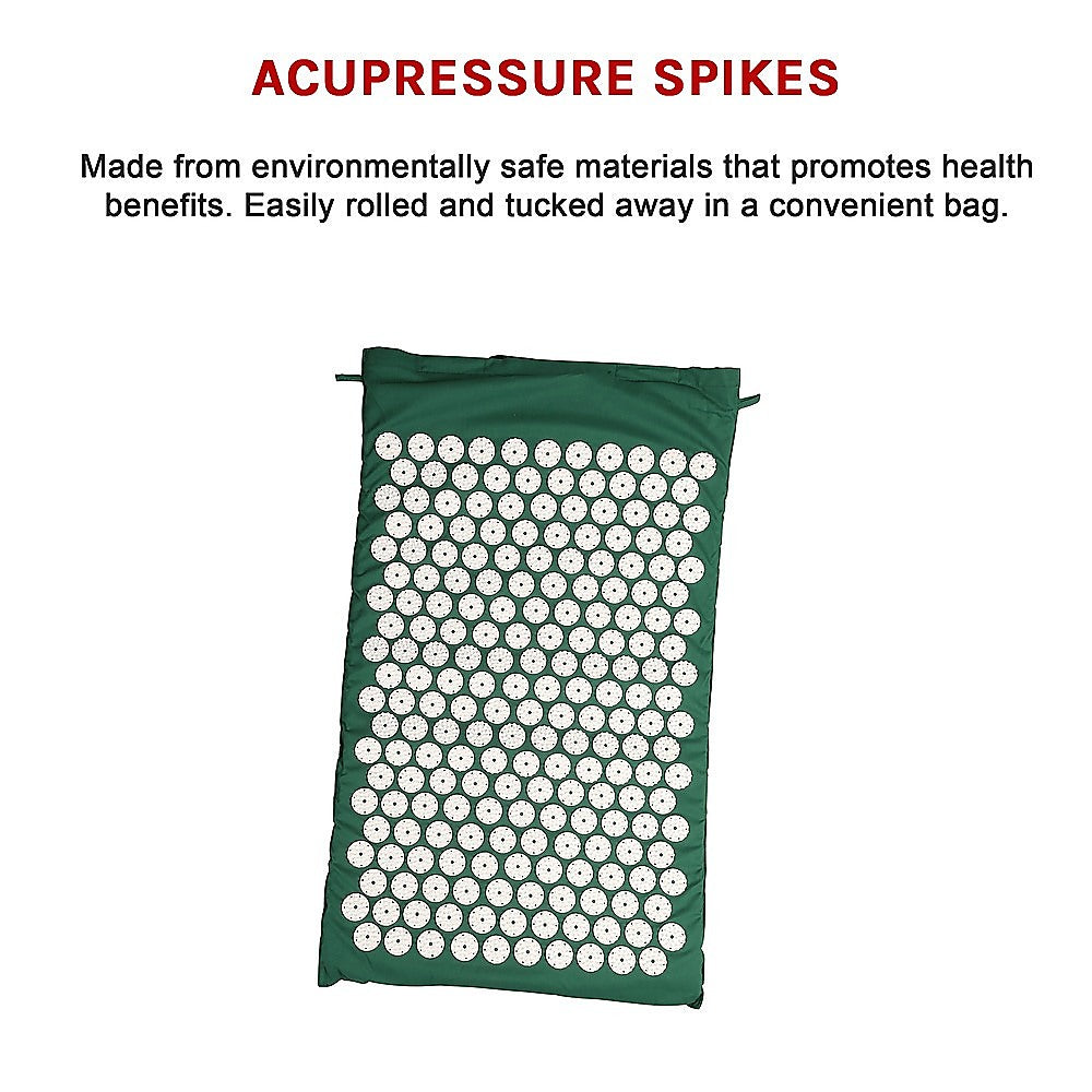 Acupressure Yoga Health Fitness Mat - Kung Fu Pilates Acupuncture V63-794075