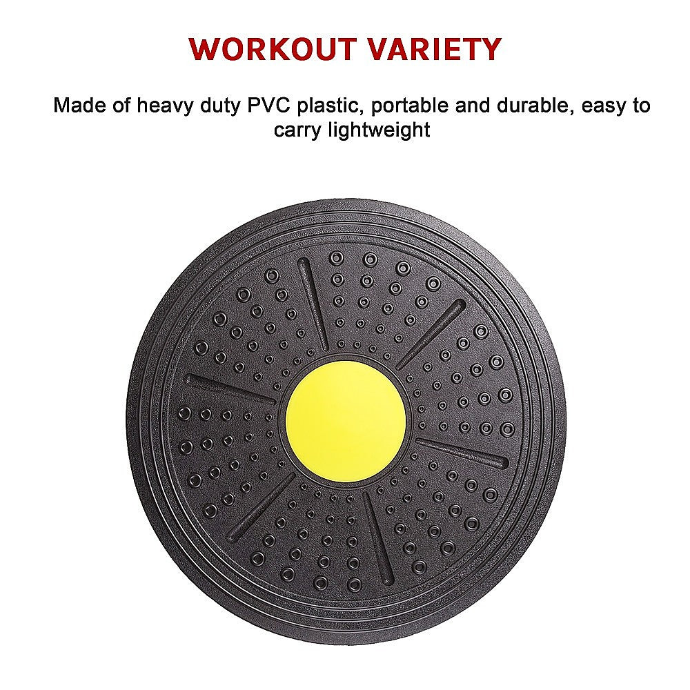 Pilates Fitness Wobble Balance Board for Core Strength Training V63-794085